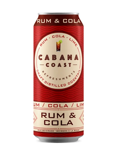 Cabana Coast Rum & Cola Cocktail