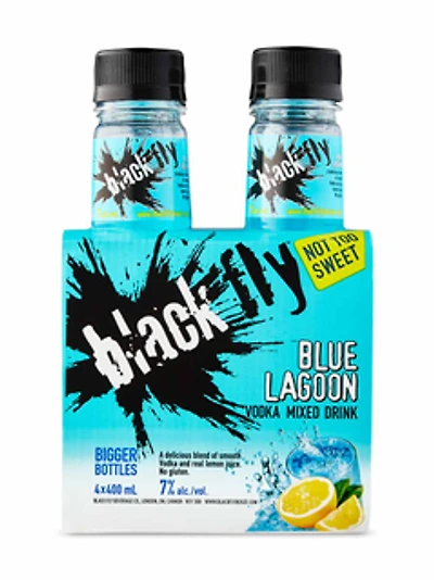 Black Fly Vodka Blue Lagoon