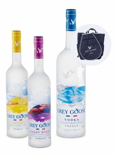 Grey Goose Trio + FREE tennis bag