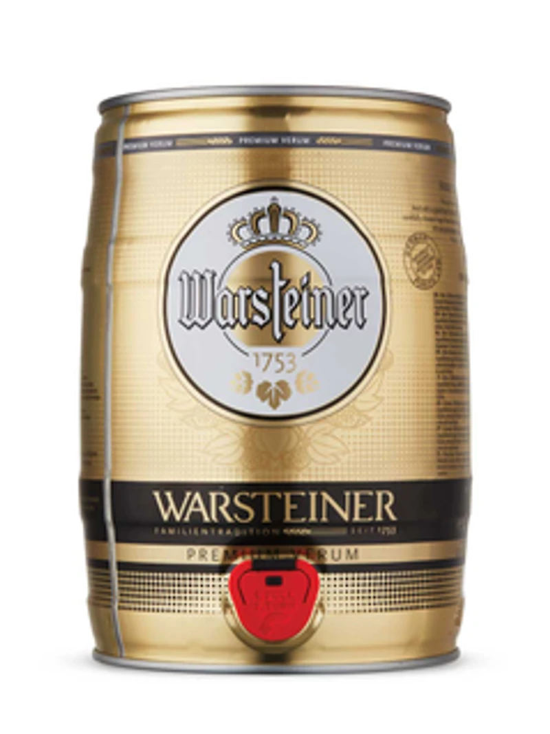Warsteiner Premium Pilsner Mini Keg