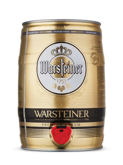 Warsteiner Premium Pilsner Mini Keg