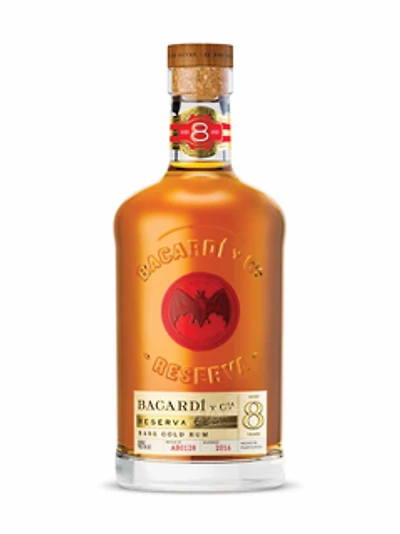 Bacardi 8 Year Old Reserva Gold Rum
