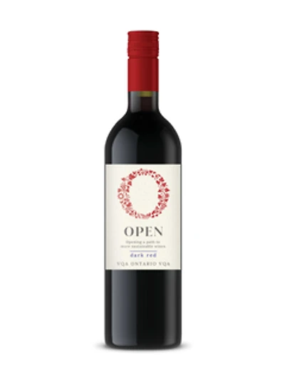 Open Dark Red VQA