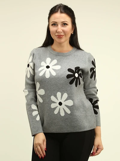Floral Daisy Sweater
