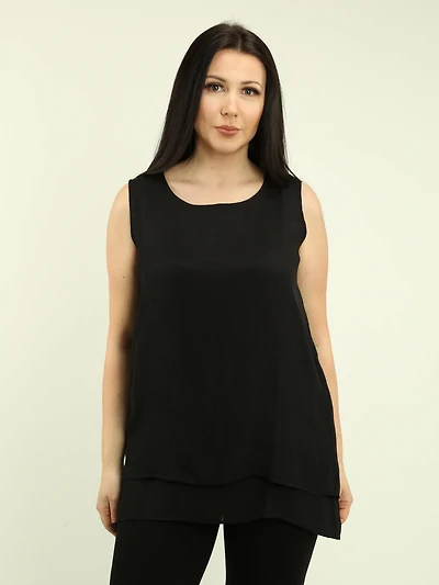Layered Solid Tank Top