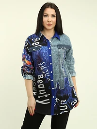 Multi-Print Blouse