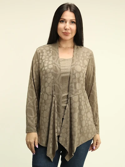 Tank and Cardigan 2-Piece Set