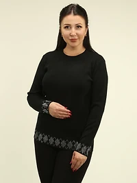 Rhinestone Diamond Sweater