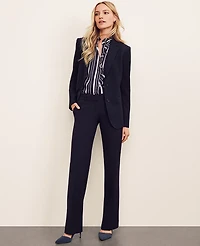 Ann Taylor The Trouser Seasonless Stretch Perfect Navy Women's