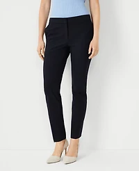 Ann Taylor The Ankle Pant Seasonless Stretch Perfect Navy Women's