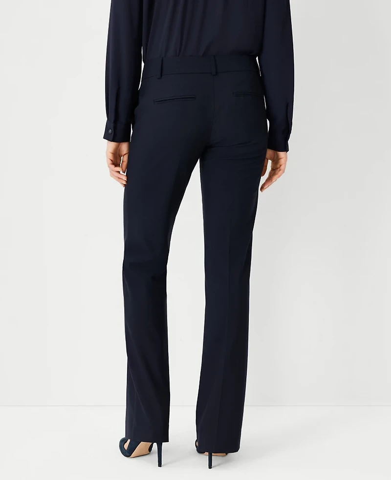 Ann Taylor The Petite Trouser Seasonless Stretch Perfect Navy Women's