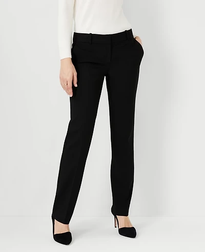 Ann Taylor The Straight Pant Seasonless Stretch 0 Women's