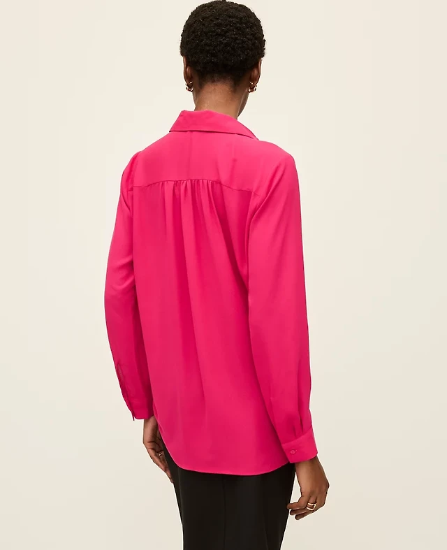 Ann Taylor Camp Shirt Women's