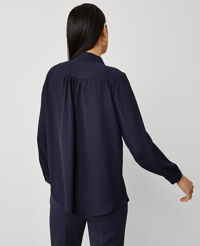 Ann Taylor Camp Shirt Women's