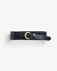 Ann Taylor Leather Trouser Belt Women's