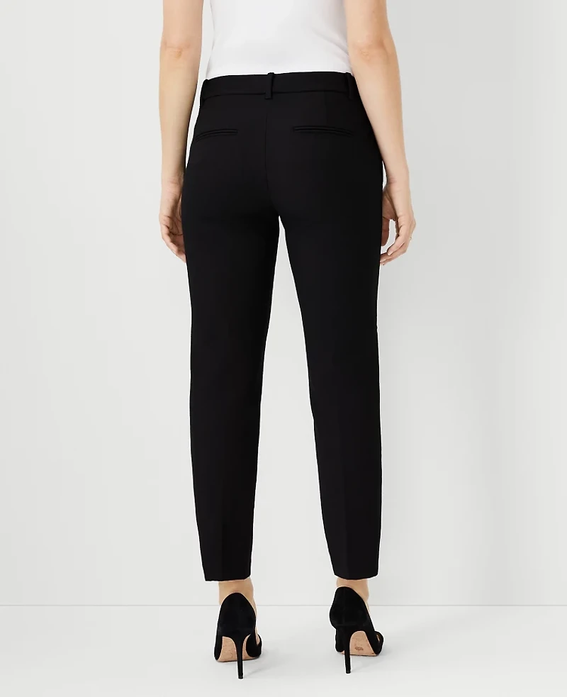 Ann Taylor The Tall Ankle Pant Cotton Twill - Curvy Fit Women's