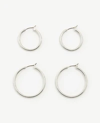Ann Taylor Hoop Earring Set Women's