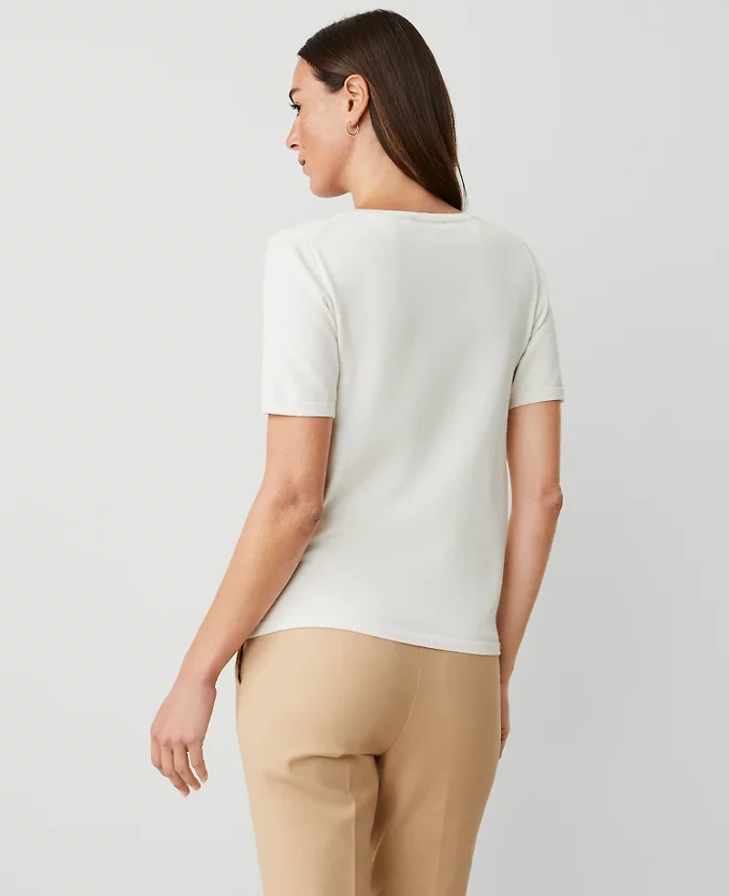Ann Taylor Easy Sweater T-Shirt Women's