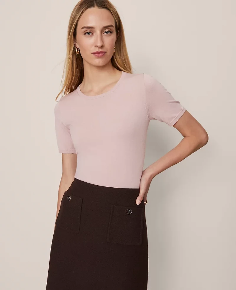 Ann Taylor Easy Sweater T-Shirt Women's