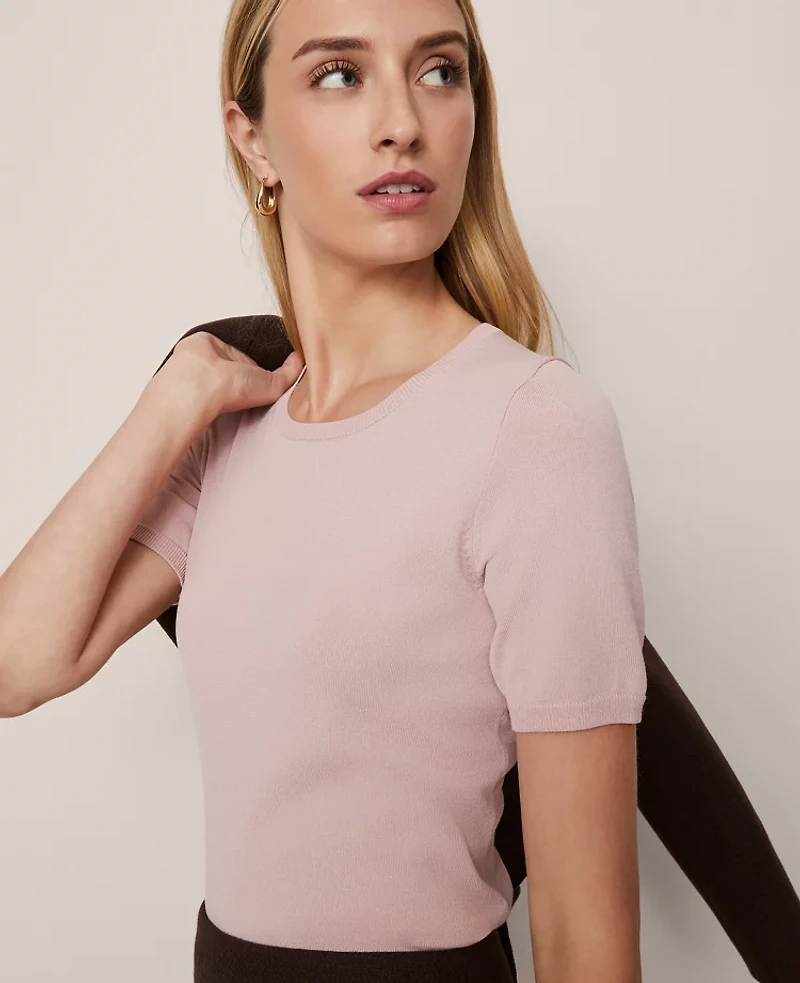 Ann Taylor Easy Sweater T-Shirt Women's