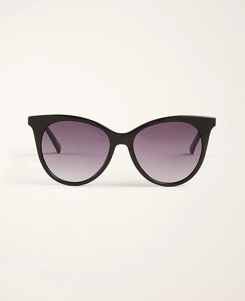 Ann Taylor Cateye Sunglasses Black Women's