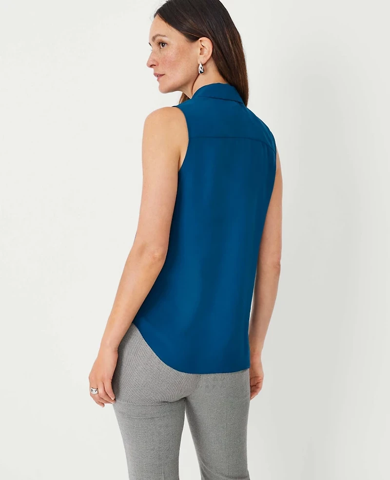 Ann Taylor Sleeveless Essential Shirt Women's