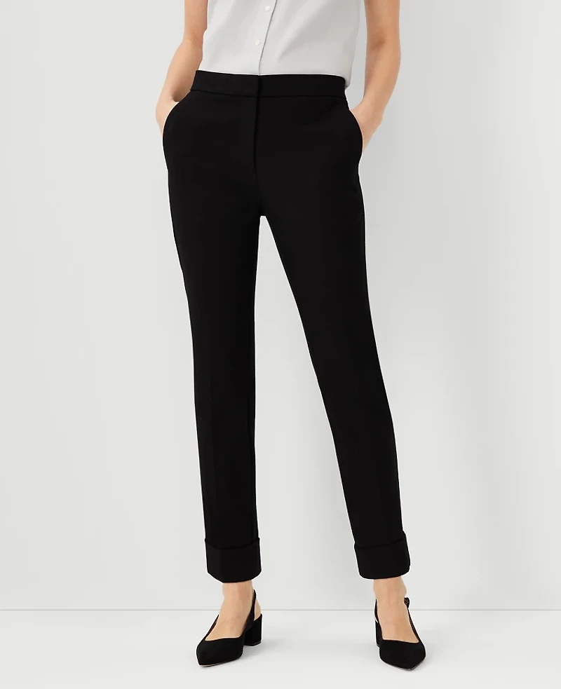 Ann Taylor The Petite High Waist Ankle Pant - Curvy Fit Women's