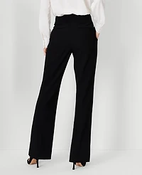 Ann Taylor The Trouser Pant in Seasonless Stretch Size 0 Black Women's