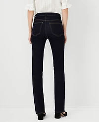Ann Taylor The Tall Boot Jean - Curvy Fit Size 0 Classic Rinse Wash Women's