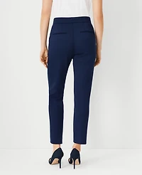 Ann Taylor The Petite Ankle Pant in Double Knit Size 4 Pure Sapphire Women's