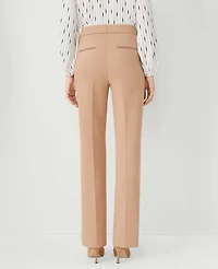 Ann Taylor The Petite Pintucked Trouser Pant Double Knit Women's