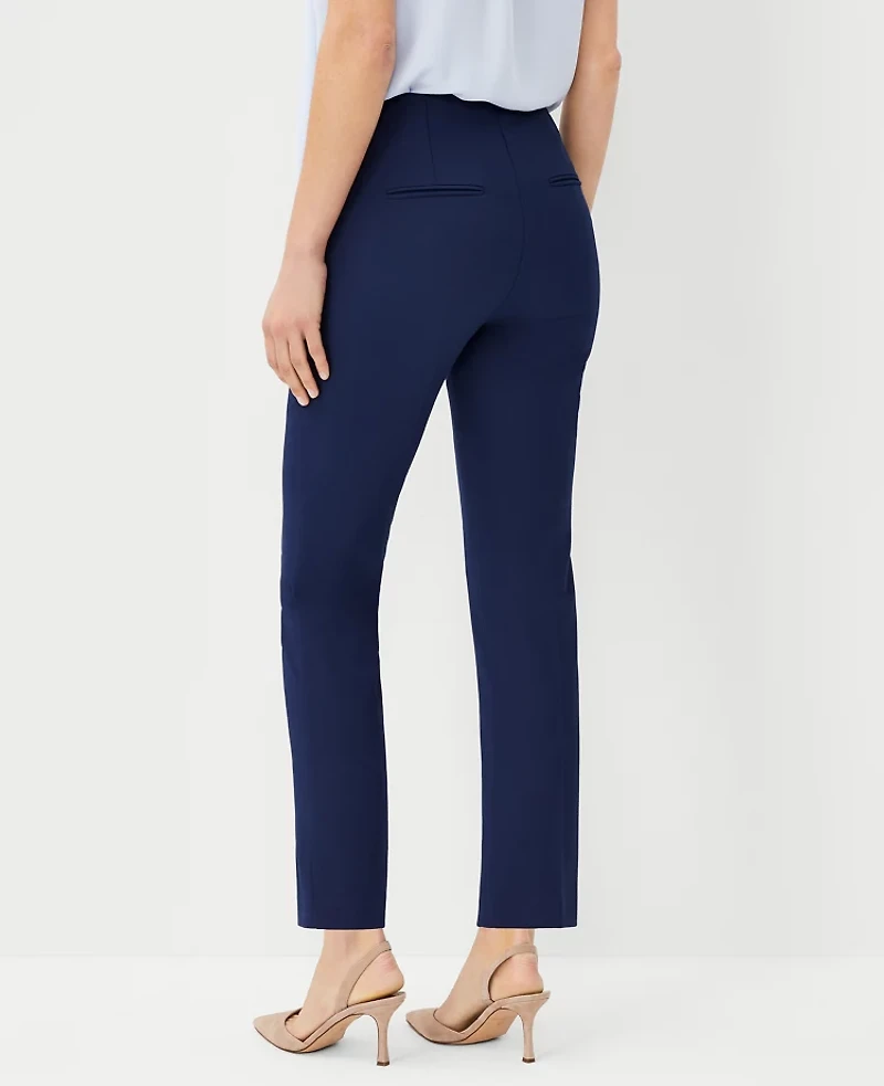 Ann Taylor The Side Zip Ankle Pant Bi-Stretch