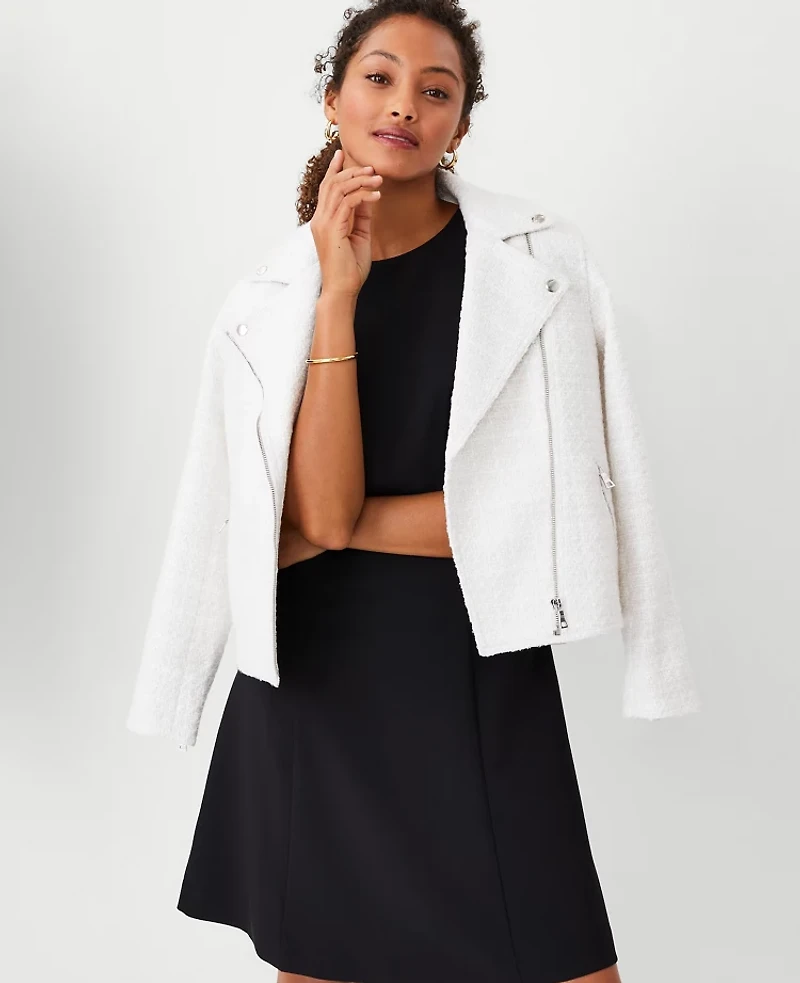 Ann Taylor The Flare Dress Fluid Crepe Women's