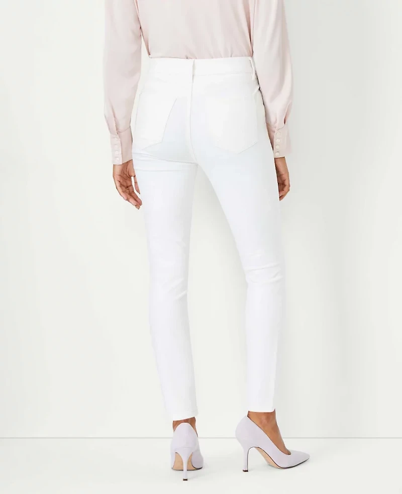 Ann Taylor Petite Sculpting Pocket Mid Rise Skinny Jeans in Velvet Size 00 Women's