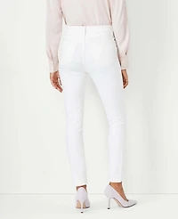 Ann Taylor Petite Sculpting Pocket Mid Rise Skinny Jeans in Velvet Size 00 Women's