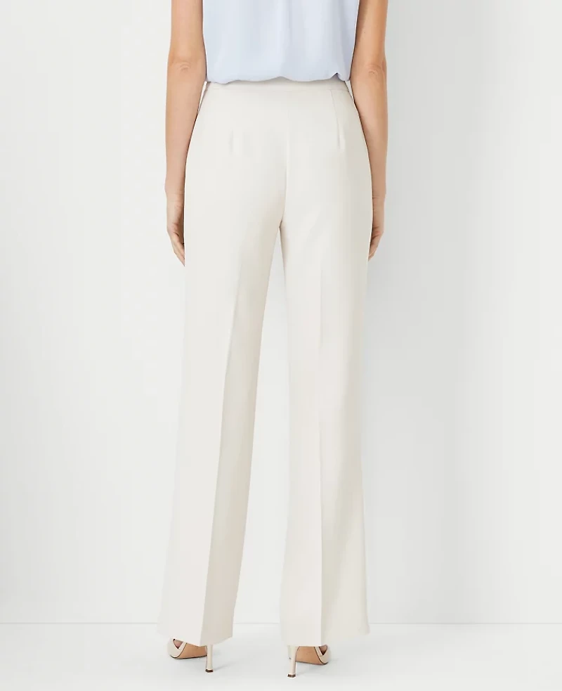 Ann Taylor The Side Zip Trouser Pant Fluid Crepe