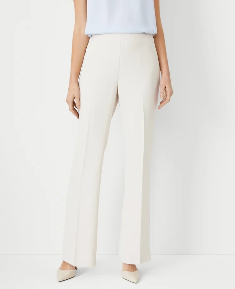 Ann Taylor The Side Zip Trouser Pant Fluid Crepe