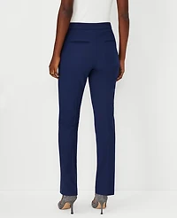 Ann Taylor The Petite Side Zip Straight Pant Bi-Stretch Women's