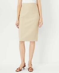 Ann Taylor The Petite Seamed Pencil Skirt Bi-Stretch Women's