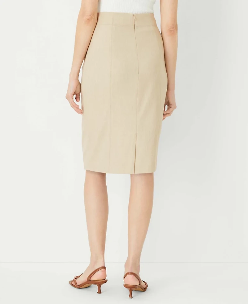 Ann Taylor The Petite Seamed Pencil Skirt Bi-Stretch Women's