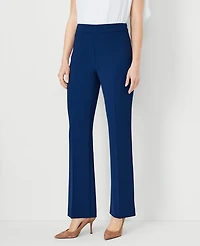 Ann Taylor The Petite Side Zip Trouser Pant Fluid Crepe
