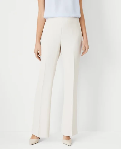Ann Taylor The Petite Side Zip Trouser Pant Fluid Crepe