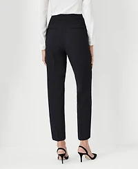 Ann Taylor The Petite Side Zip Ankle Pant Fluid Crepe