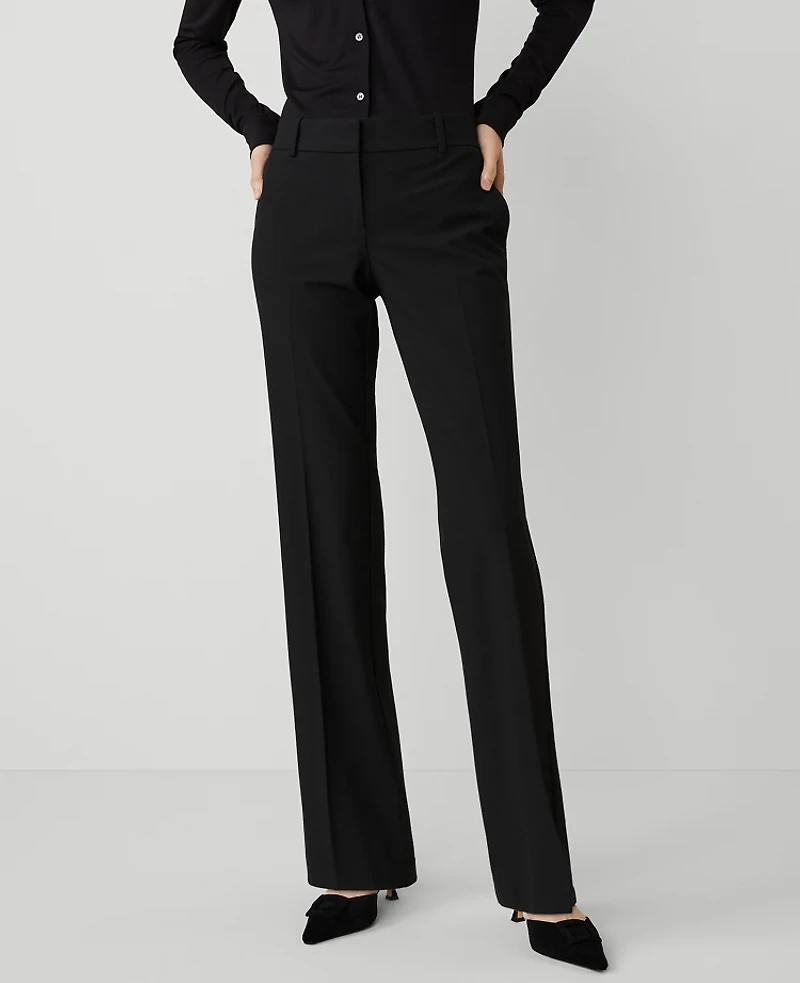 Ann Taylor The Mid Rise Trouser Pant Seasonless Stretch Women's
