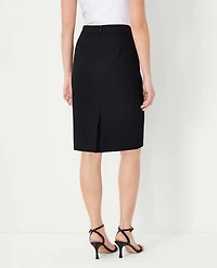 Ann Taylor The Seamed Pencil Skirt Seasonless Stretch