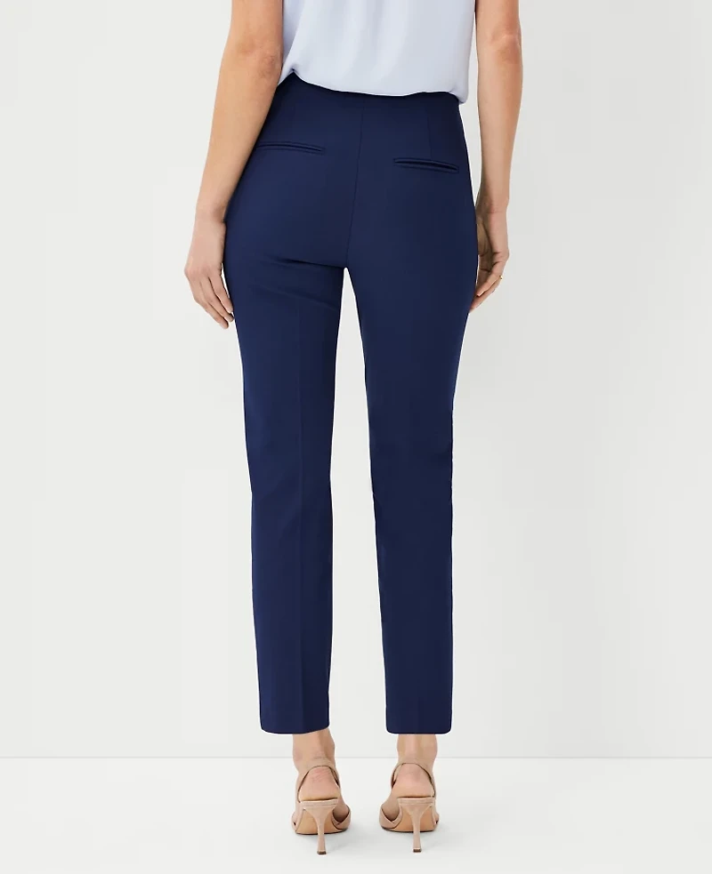 Ann Taylor The Side Zip Ankle Pant Bi-Stretch