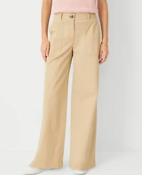 Ann Taylor Wide-Leg Pant Size 14 Baguette Women's
