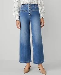 Ann Taylor The Sailor Jean Bright Stone Wash Women's