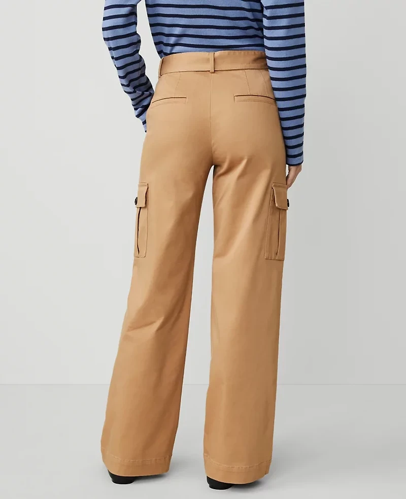 Ann Taylor Petite Straight Leg Cargo Pant Women's