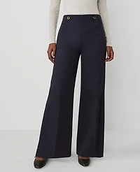 Ann Taylor Weekend Collection Wide Leg Sailor Pant Women's